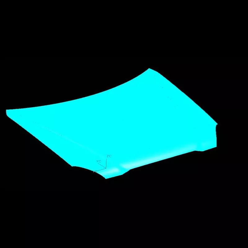 Automotive Hood အပြင်ဘက် Panel Stamping Die