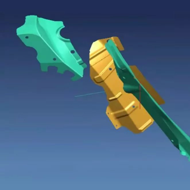 မော်တော်ကား အသေးစား အားဖြည့် ပန်းကန်ပြား တံဆိပ်တုံး အသေများ