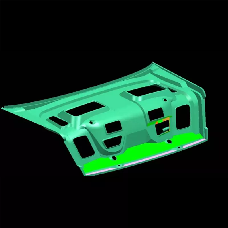 မော်တော်ကား နှာမောင်းအဖုံးအတွင်းပိုင်း Panel တံဆိပ်တုံးထုပြီး သေဆုံးခြင်း။